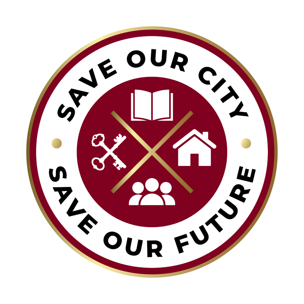 Save Our City, Save Our Future Logo