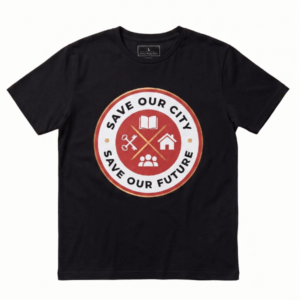 Save Our City Logo T-Shirt