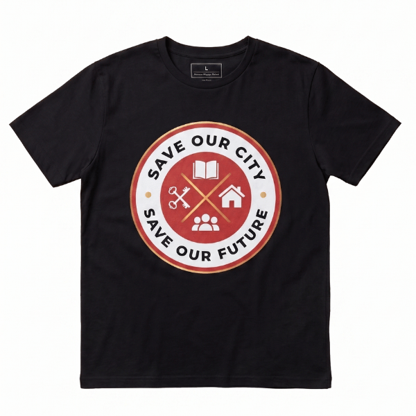Save Our City Logo T-Shirt